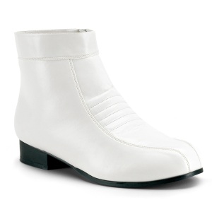 Polipiel PIMP-50 calzado de proxeneta y chulo 70 zapatos disco hombre blanco