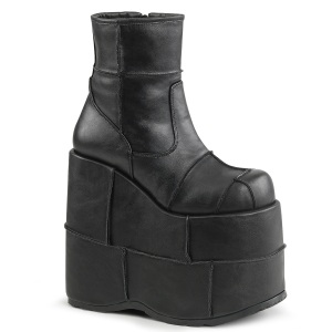 Vegano 18 cm STACK-201 botines hombre botas de tobillo plataforma extremo