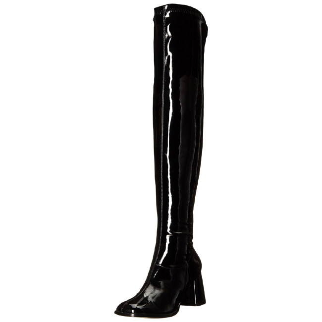 thigh high gogo boots