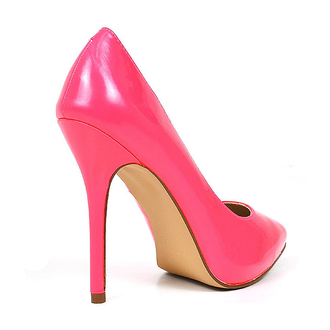 Zapatos de salón para mujer en rosa fucsia, tacón de aguja -  BARBIESTESSY652002020