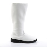 CAPTAIN-100 blancas botas de capitn cosplay halloween botas de hombre