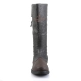 CAPTAIN-110 marrones botas de capitn cosplay mosquetero botas piratas hombre