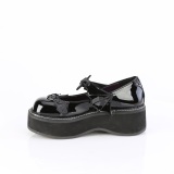 Charol 5 cm EMILY-23 emo maryjane zapatos con hebilla ancha