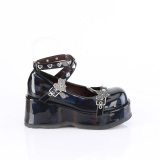 Charol 7 cm CUBBY-25 emo maryjane zapatos con hebilla ancha