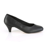 Vegano 6 cm FEFE-01 zapatos de saln para hombres y drag queens negros